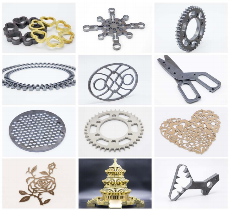 1000w 2000w Sheet Steel Metal Tube Cnc Fiber Laser Cutting Machine For Sale 1000w 2000w stålplade metalrør Cnc fiberlaserskæremaskine til salg