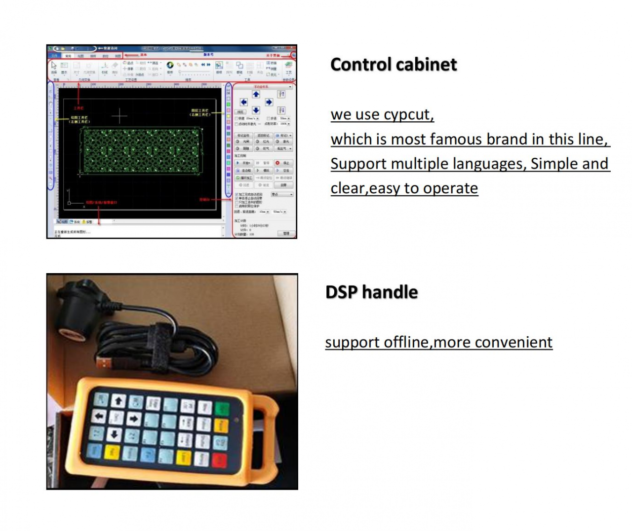 10kw fiberlaserskæremaskine til skæring af rustfrit stål