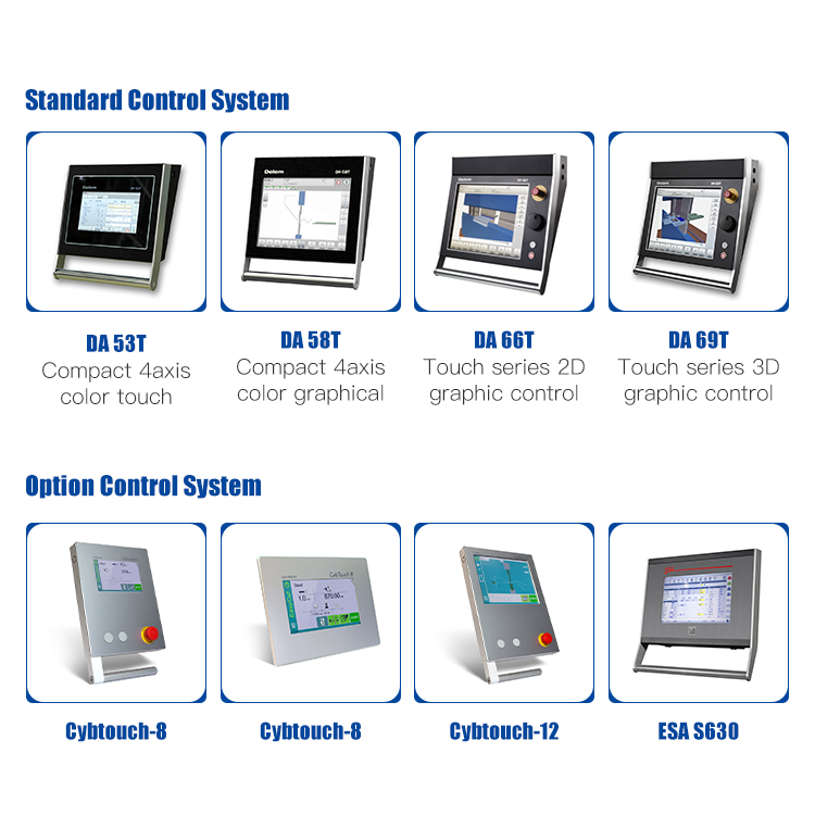 160t-4000 4-axis Cnc Hydraulic Bending Machine Press Brake 160t-4000 4-akset Cnc hydraulisk bukkemaskine kantpresse