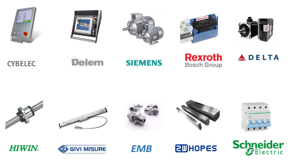 160t-4000 4-axis Cnc Hydraulic Bending Machine Press Brake 160t-4000 4-akset Cnc hydraulisk bukkemaskine kantpresse