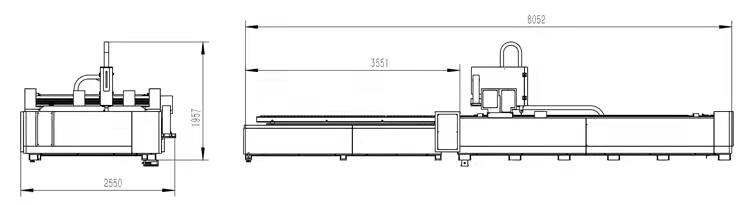 1kw 2kw 3kw 6kw Cnc Fiber Laser Cutting Machines For Stainless Steel Metal Sheet 1kw 2kw 3kw 6kw Cnc fiberlaserskæremaskiner til rustfrit stål metalplader