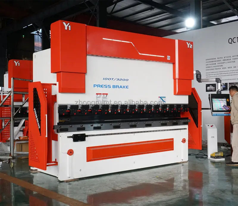 200t 300t Standard Industrial Press Brake Cnc Hydraulic Press Brake Machine 200t 300t standard industriel kantpresse Cnc hydraulisk kantpressemaskine
