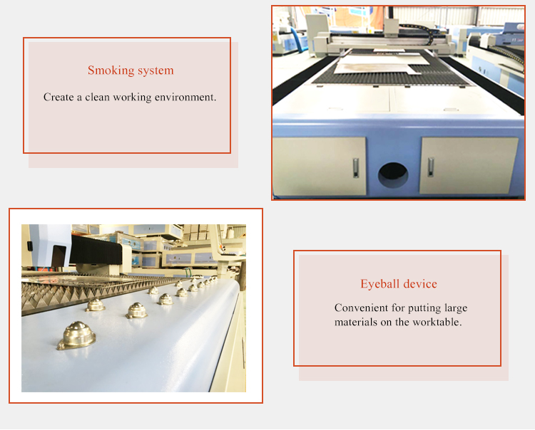 3015 Raycus 1000w / 1500w / 2000w fiberlaserskæremaskine bedste pris
