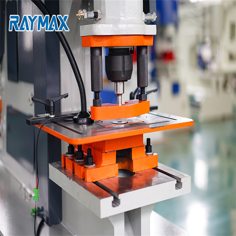 Manuel Punch Iron Worker Hydraulisk Ironworker Machine