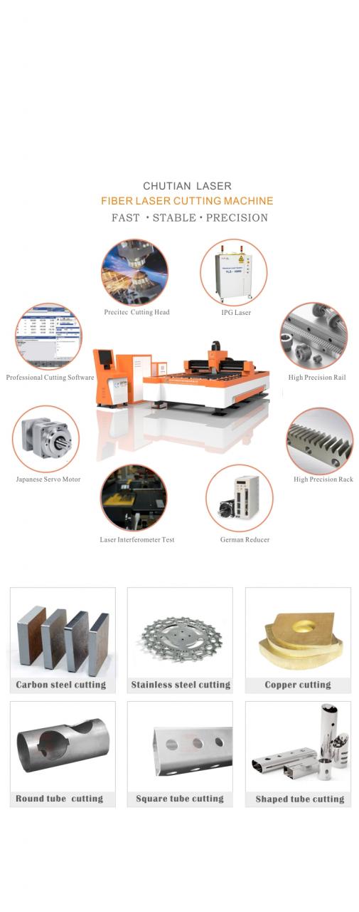 Cnc Laser Manufacture 500W 1000W 2000W Stainless Steel Fiber Laser Cutting Machine Cnc-laserfremstilling 500W 1000W 2000W rustfrit stål fiberlaserskæremaskine