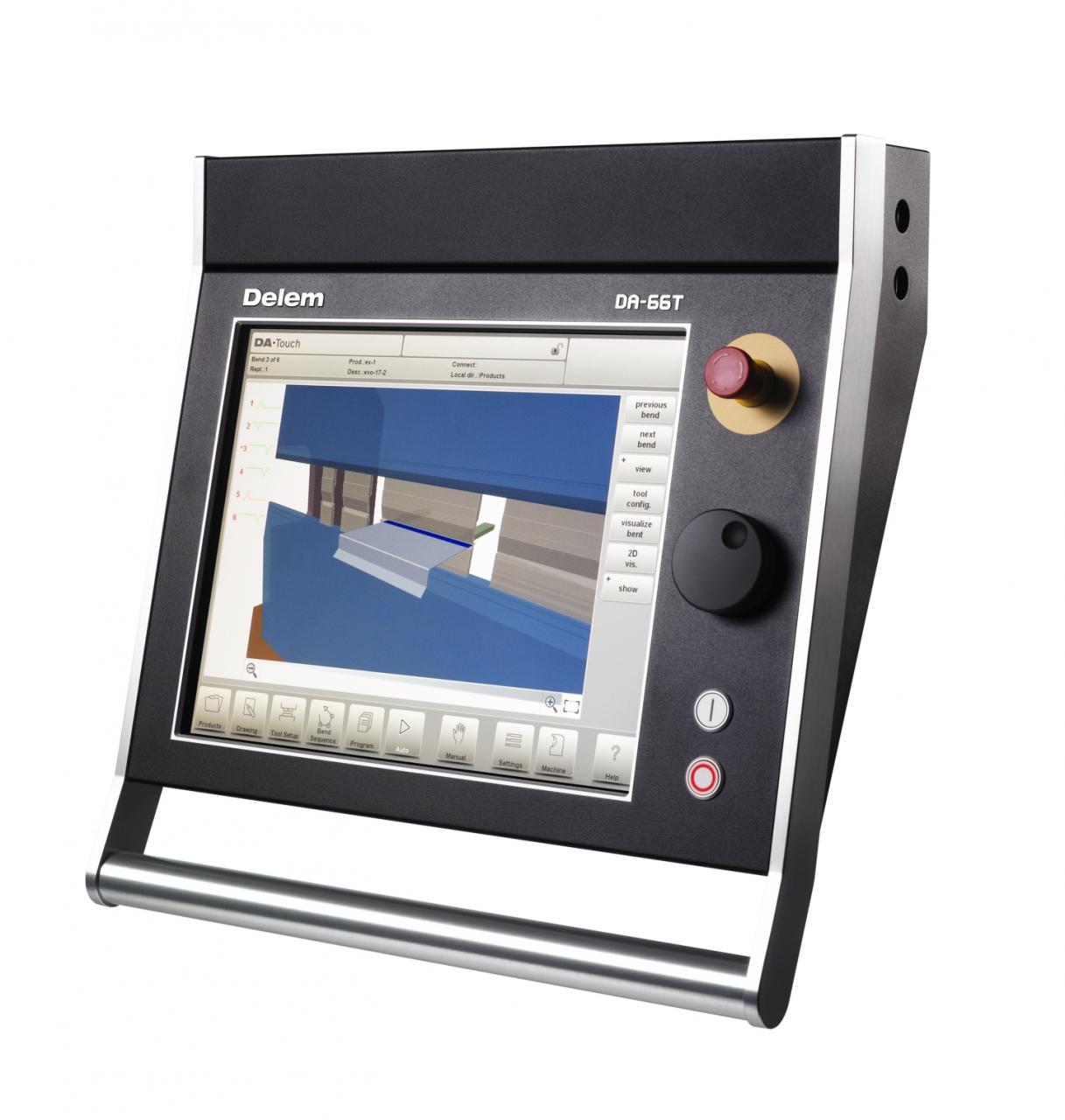 Da-66t Controller Cnc Hydraulisk kantpresse Pris Med 3d Touch Screen System