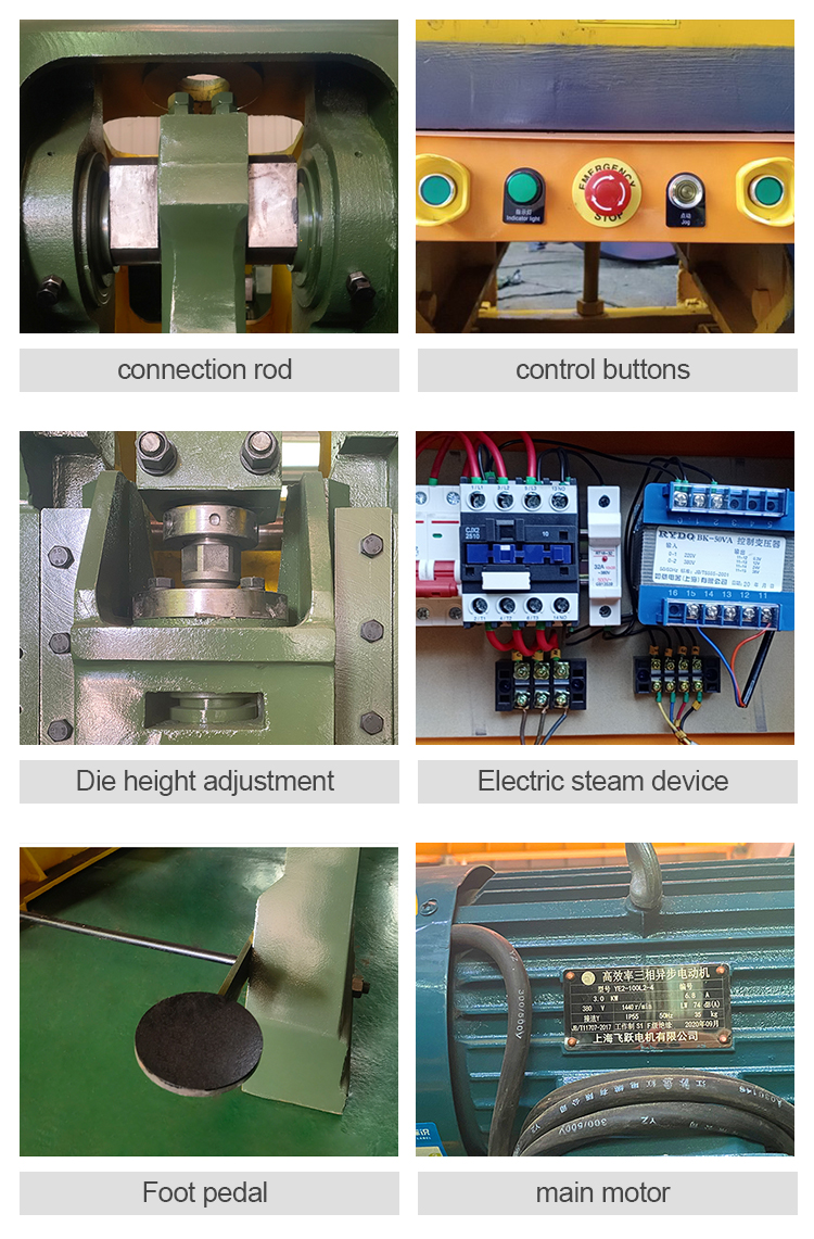 Deepthroat 16 Tons Punch Mechanical Punching Machine For Sheet Metal Deepthroat 16 tons punch mekanisk stansemaskine til metalplader