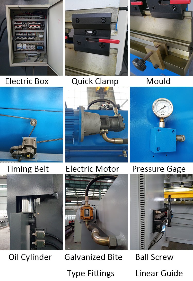 Good Price! Cnc Metal Steel Hydraulic Bending Machine Press Brake God pris! Cnc Metal Stål Hydraulisk Bukkemaskine Press Bremse