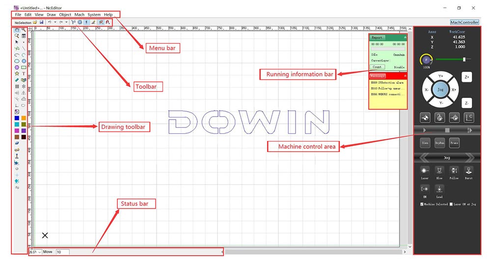 Høj præcision 1000w fiber laser skæremaskine pris