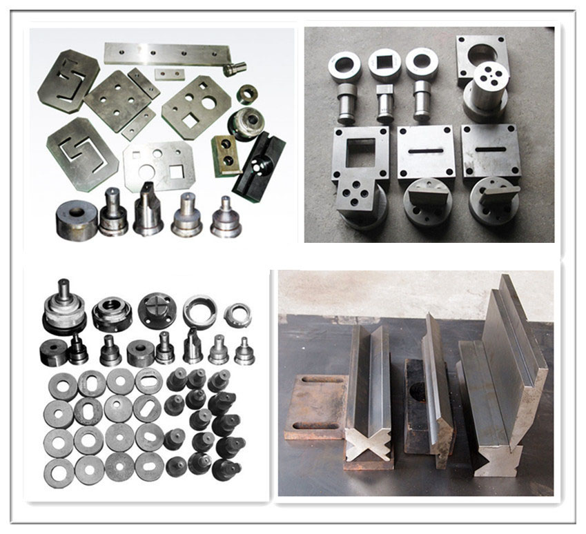 Q35y Series Hydraulic Ironworker Shearing And Punching Machine Q35y Series Hydraulisk Ironworker Klippe- og Stansemaskine
