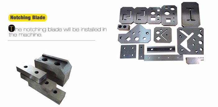Q35y-serien multifunktionel hydraulisk jernarbejder kombineret klip- og stansemaskine