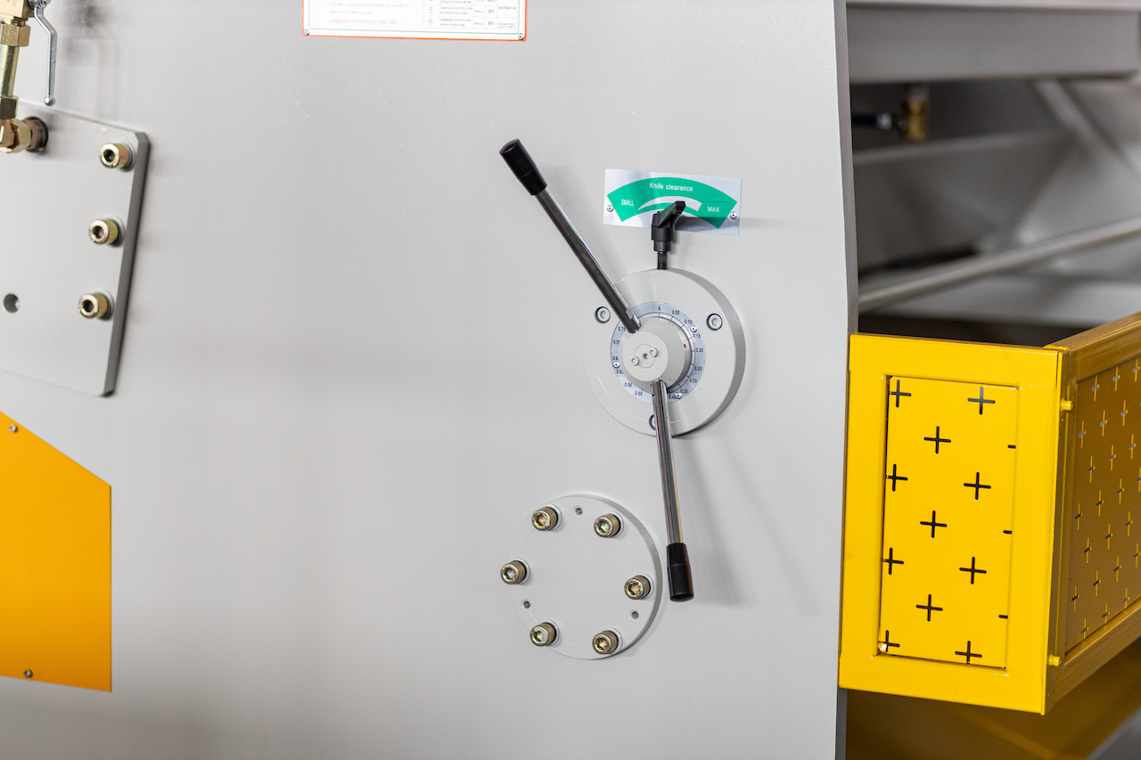 Qc11y 8x3200 pladeklippemaskine Stålplade hydraulisk klippemaskine