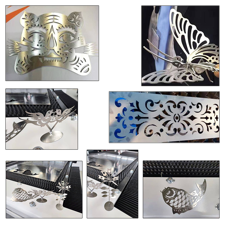 Rotary Cnc Metal Pipe Tube Sheet Laser Cutter 2000w Fiber Laser Cutting Machine Roterende Cnc metalrør rørplade laserskærer 2000w fiber laser skæremaskine