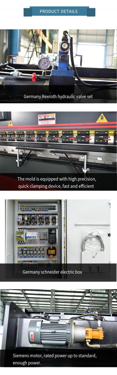 Wc67k-63t/3200 Economical Type Hydraulic Delem Cnc Metal Sheet Bending Press Brake Wc67k-63t/3200 Økonomisk Type Hydraulisk Delem Cnc Metal Sheet Bukning Press Brake